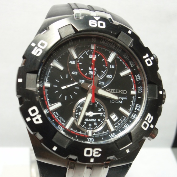 Seiko Other - Rare SEIKO 7T62 Mens Alarm Chronograph Dive Watch